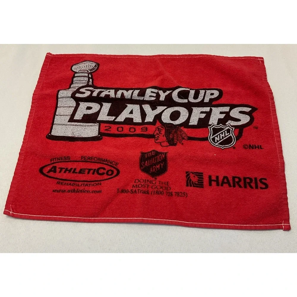 Chicago Blackhawks 2009 Stanley Cup Playoffs Red‎ Rally Towel NHL Stadium Promo